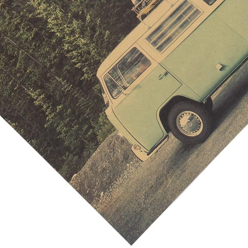 Van Life Wall Poster - Glova