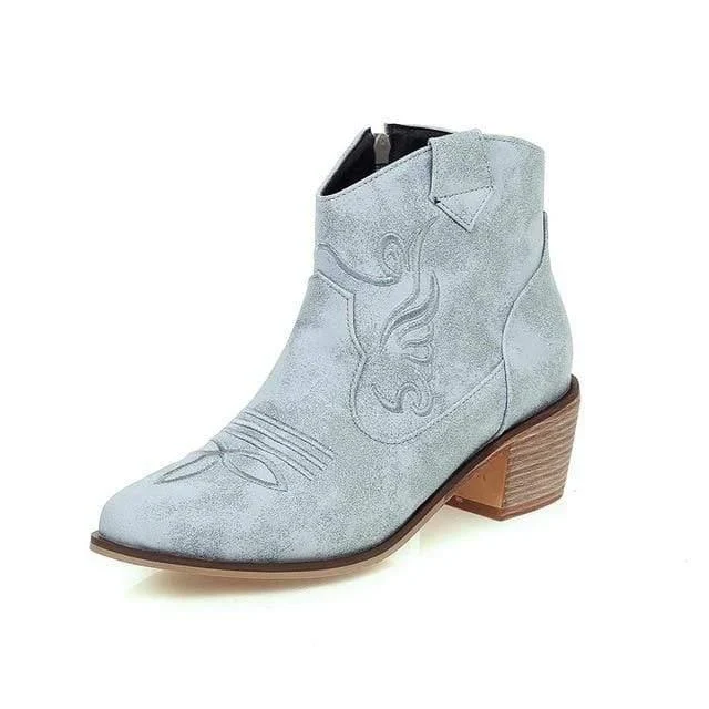 Vegan Leather Ankle Boots - Glova