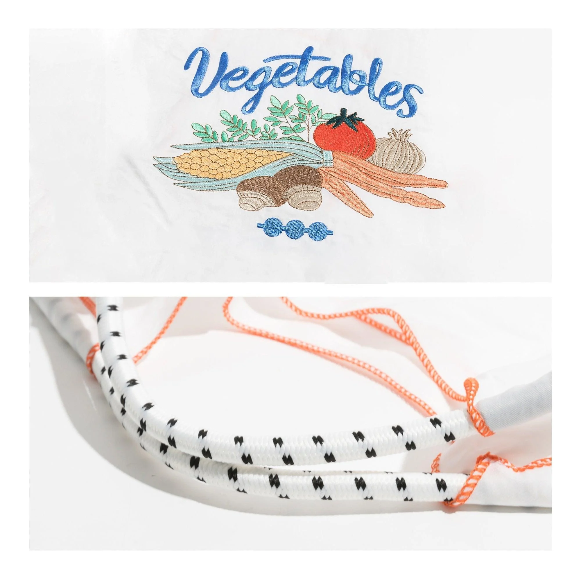 Vegetables Embroidery Eco Bags - Glova