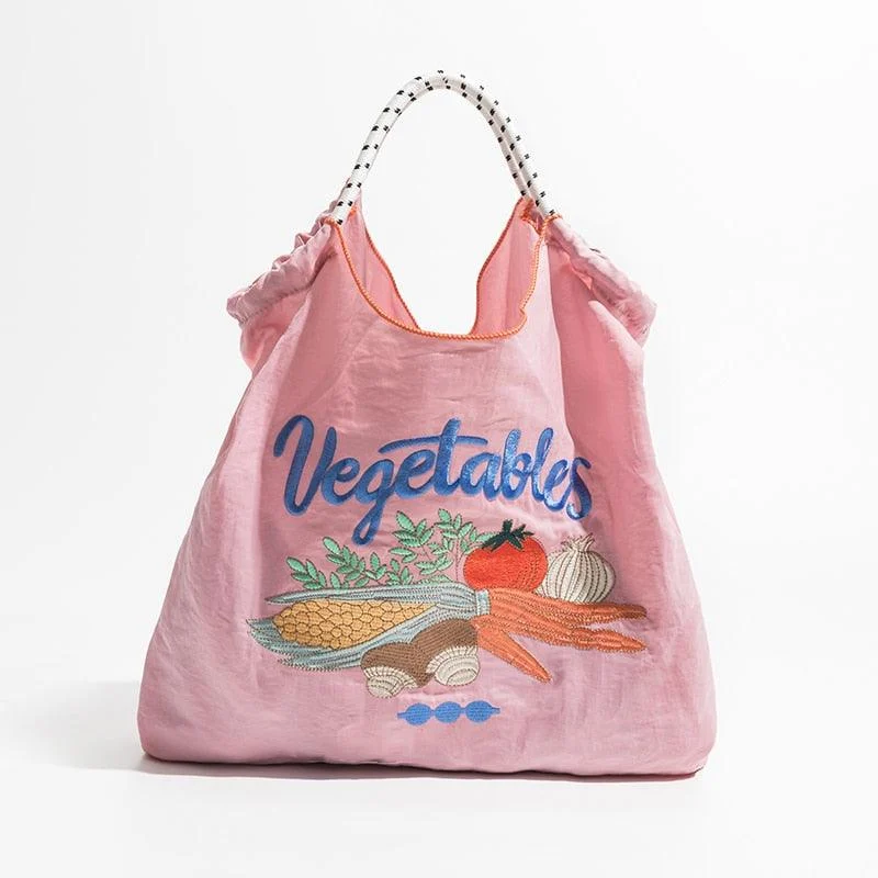 Vegetables Embroidery Eco Bags - Glova