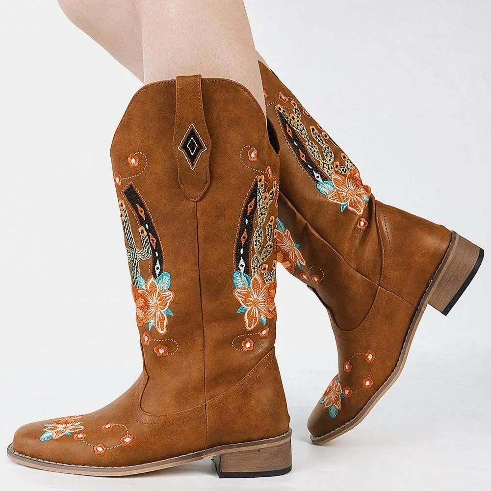 Verena Cowgirl Boots - Glova