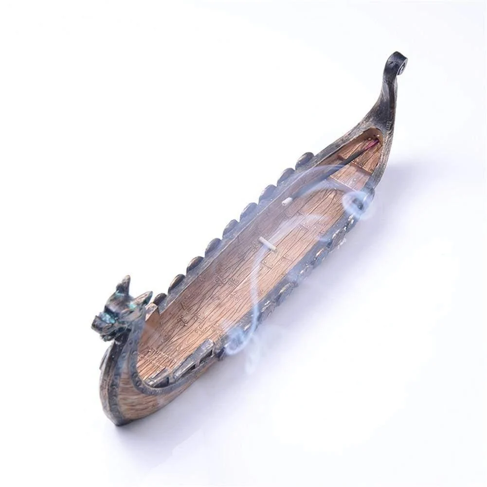 Viking Longship Incense Holder - Glova