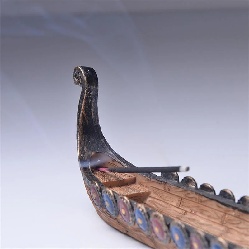 Viking Longship Incense Holder - Glova