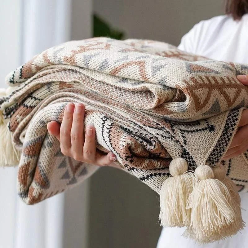 Vintage Design Throw Blanket - Glova