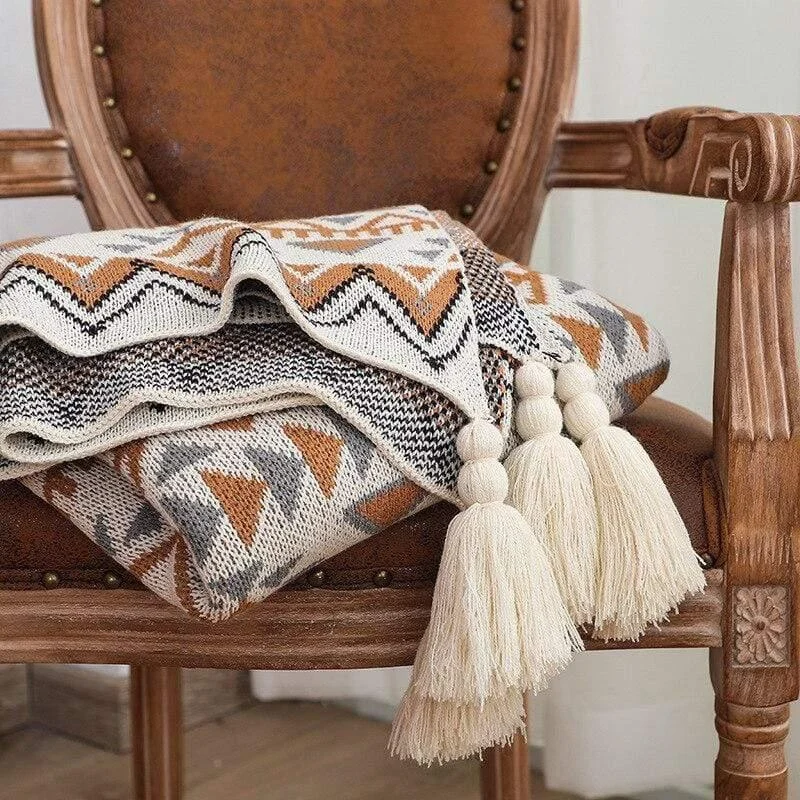 Vintage Design Throw Blanket - Glova