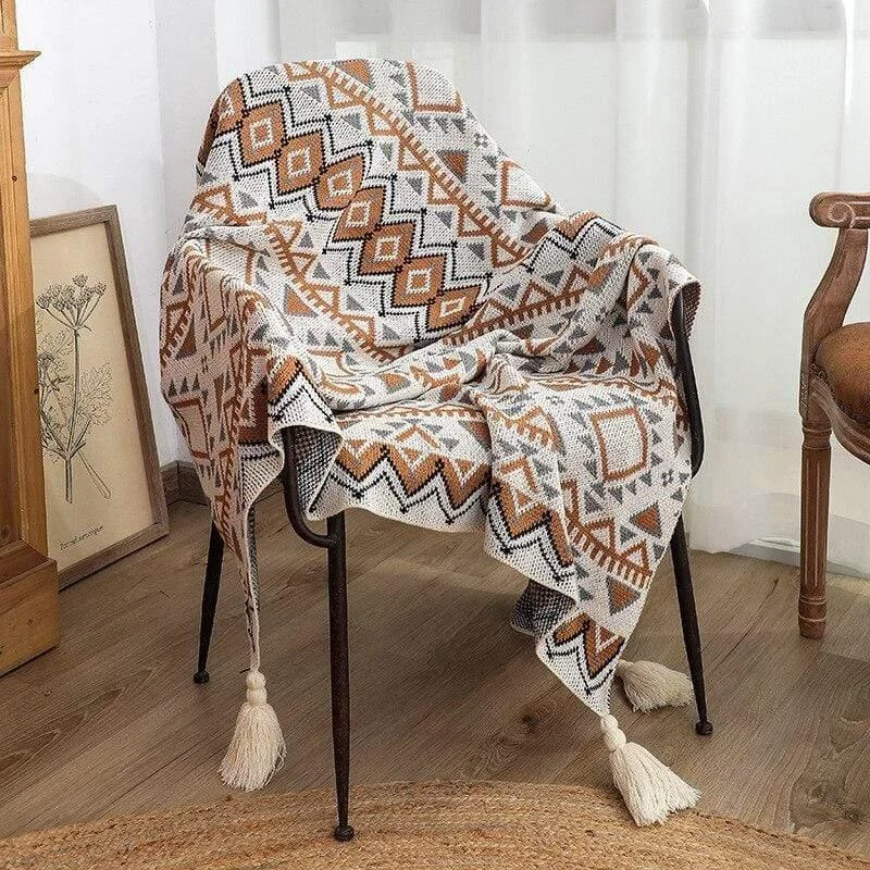 Vintage Design Throw Blanket - Glova