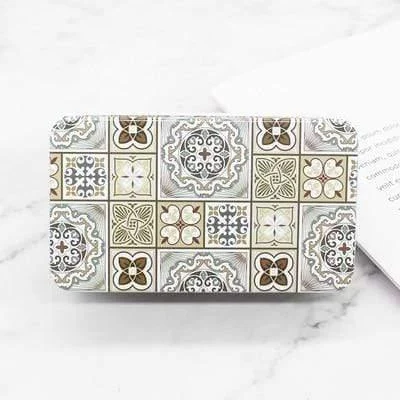 Vintage Geometric Design Organizer Box - Glova