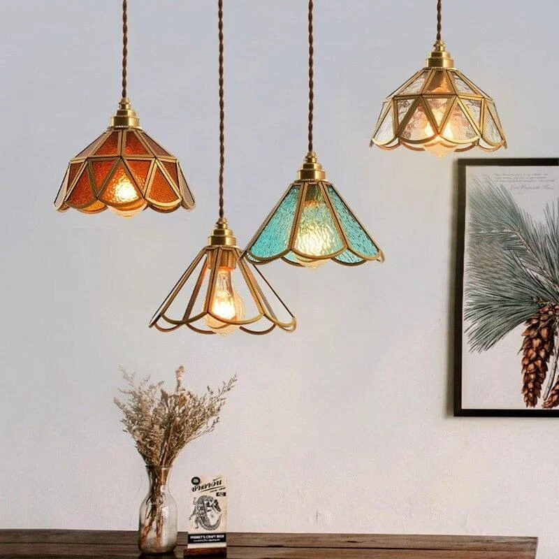 Vintage Glass Pendant Lights - Glova