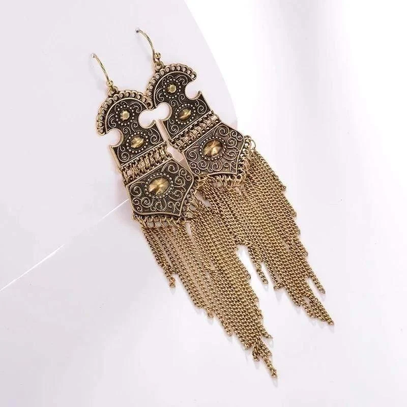 Vintage Tassel Earrings - Glova