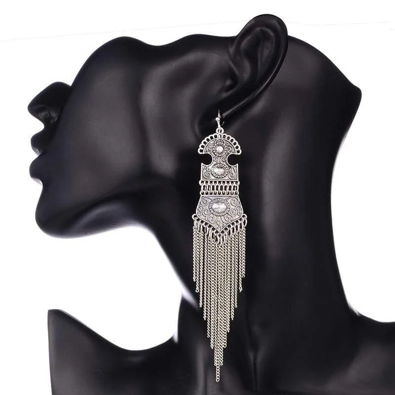 Vintage Tassel Earrings - Glova