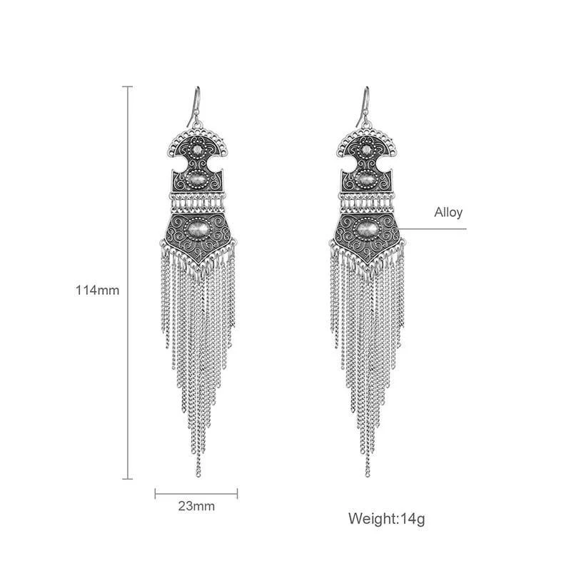 Vintage Tassel Earrings - Glova