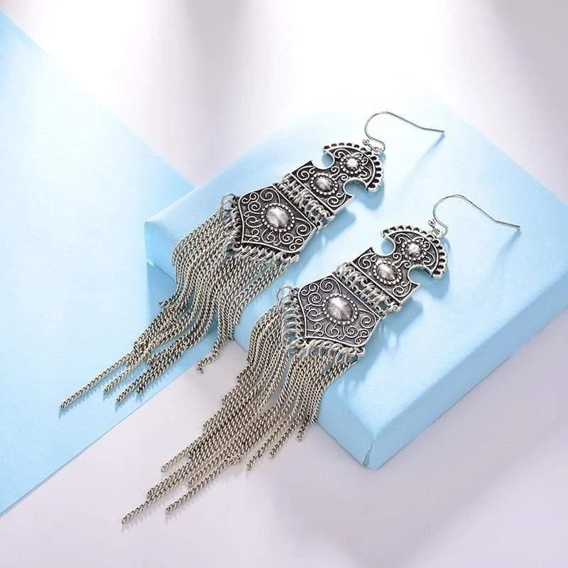 Vintage Tassel Earrings - Glova