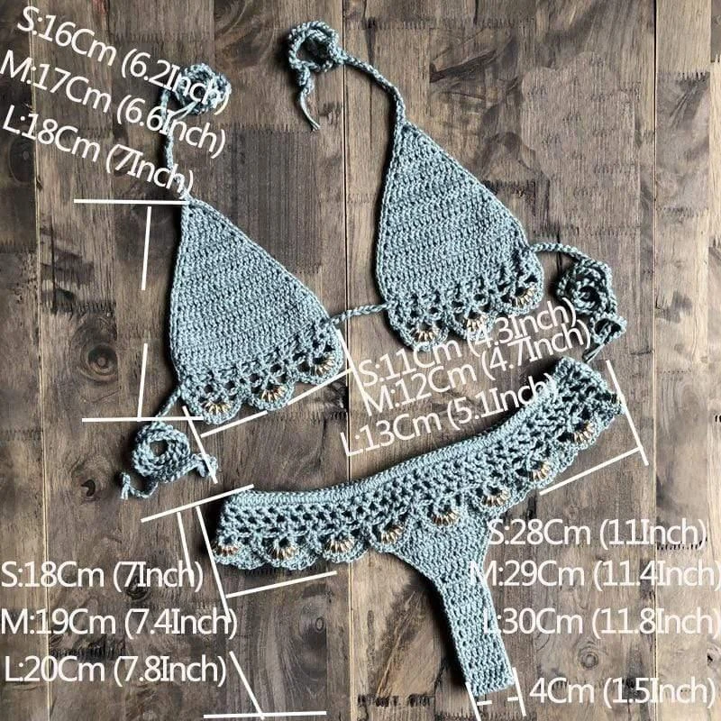 Viviana Crochet Bikini Set - Glova