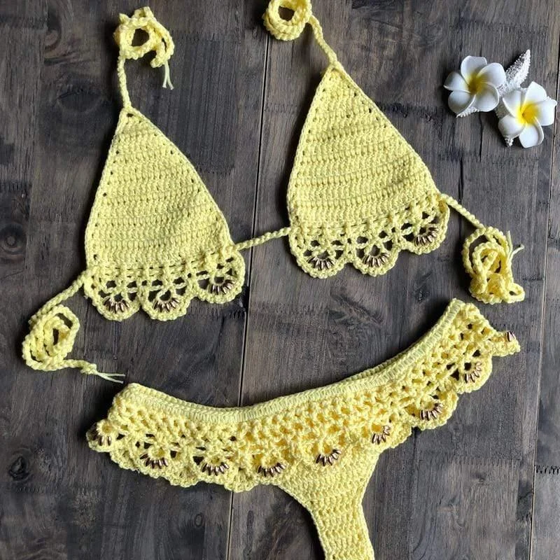 Viviana Crochet Bikini Set - Glova