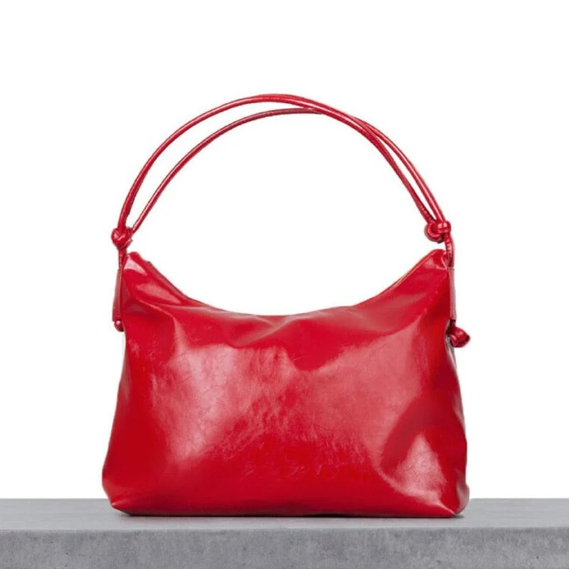 Vivica Patent Leather Look Shoulder Bags - 3 Colors - Glova