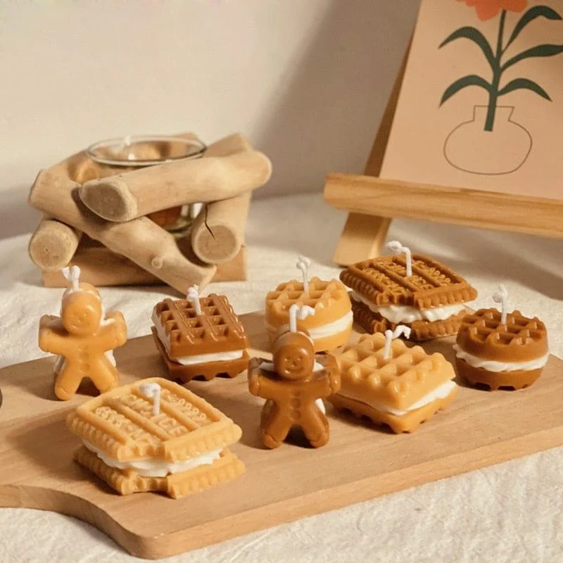 Waffle Cookies Scented Candles - Glova