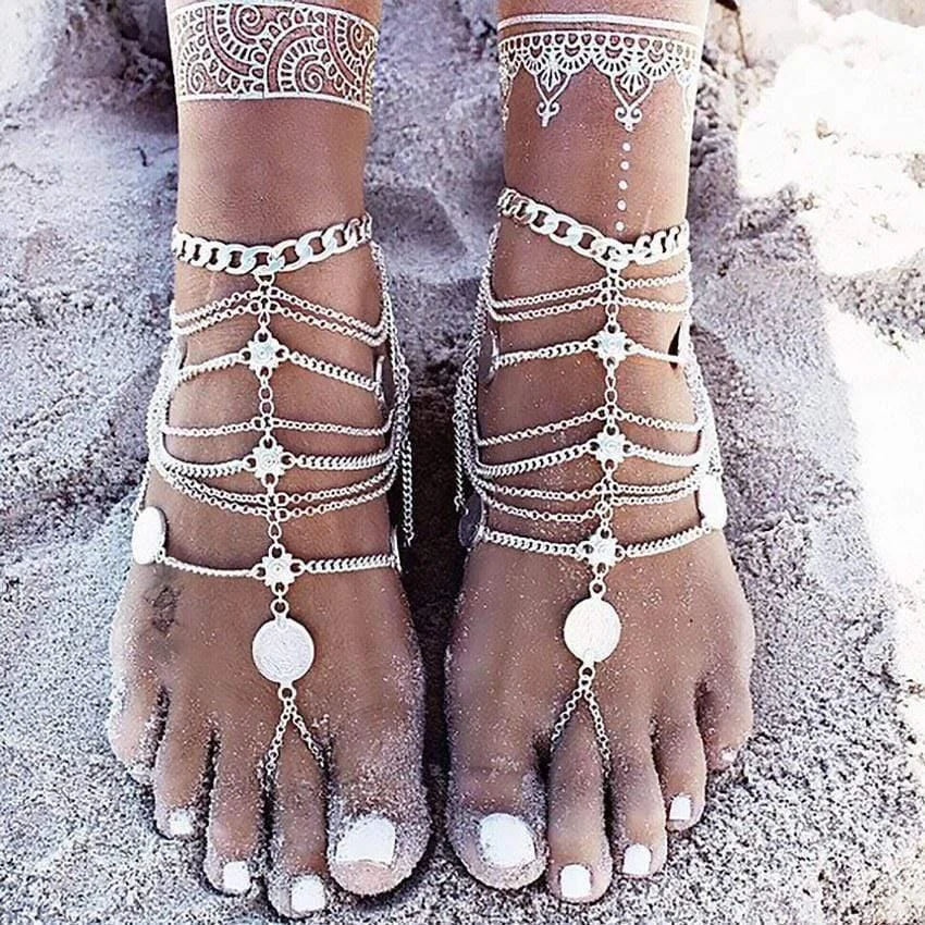 Wanderlust Foot Chain - Glova