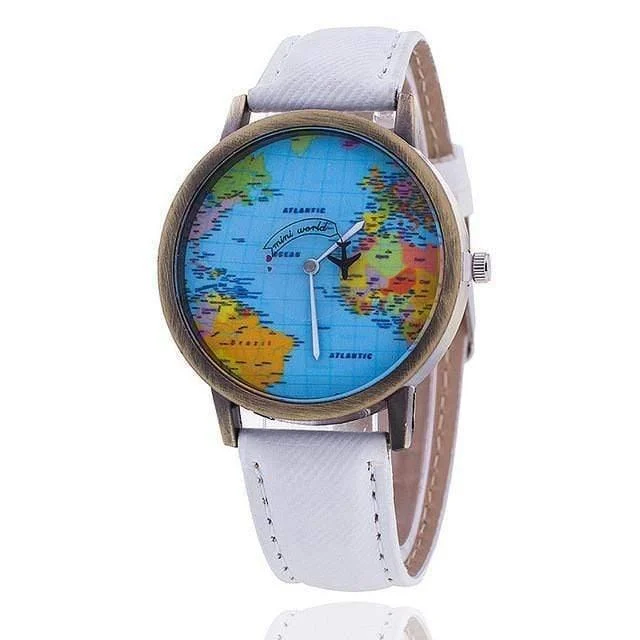 Wanderlust Map Wrist Watch - Glova