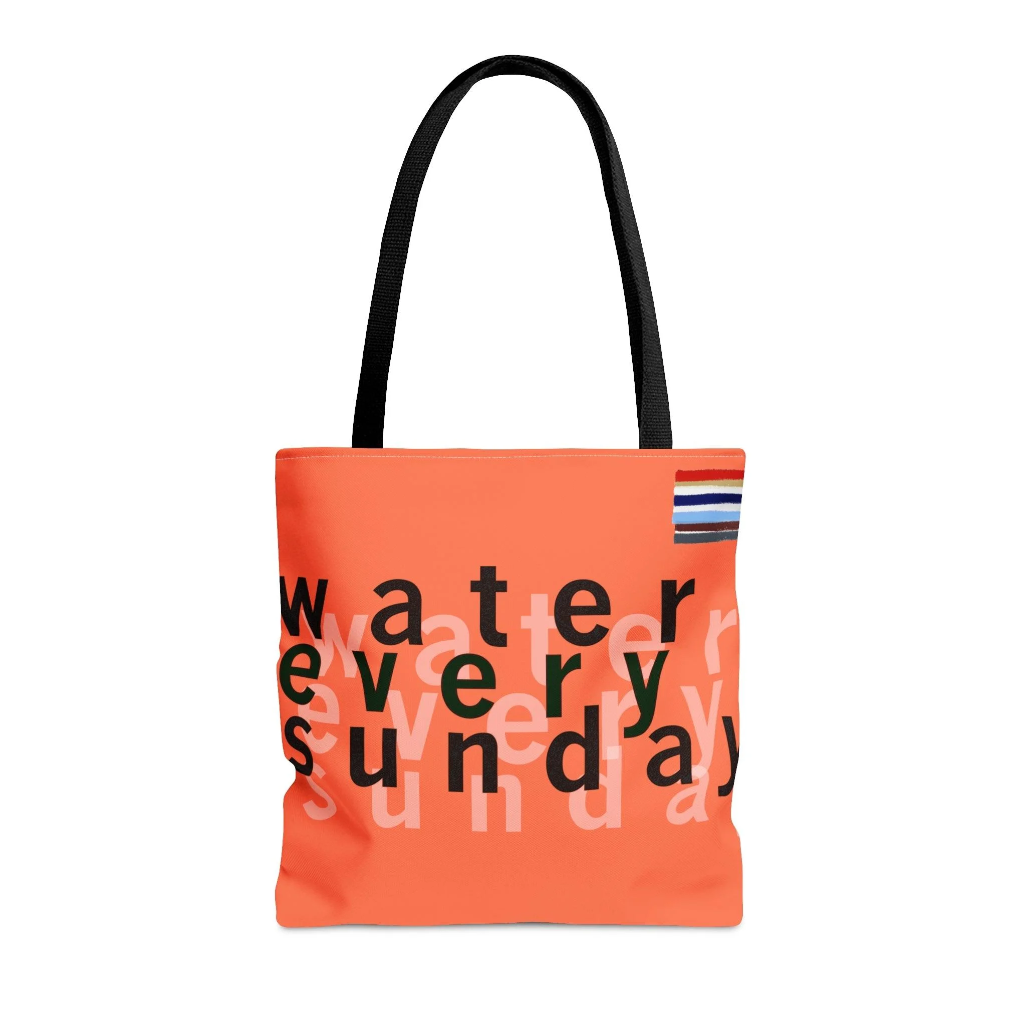 WATEREVERYSUNDAY Basic Logo Everyday Tote - Peach Fuzz (2024 Limited Edition) - Glova