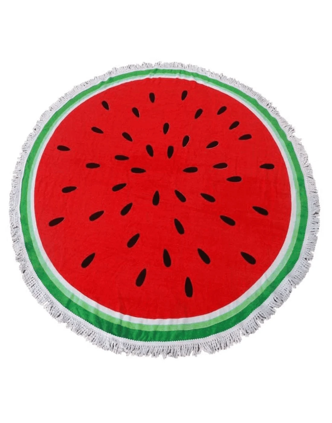 Watermelon Round Beach Towel - Glova