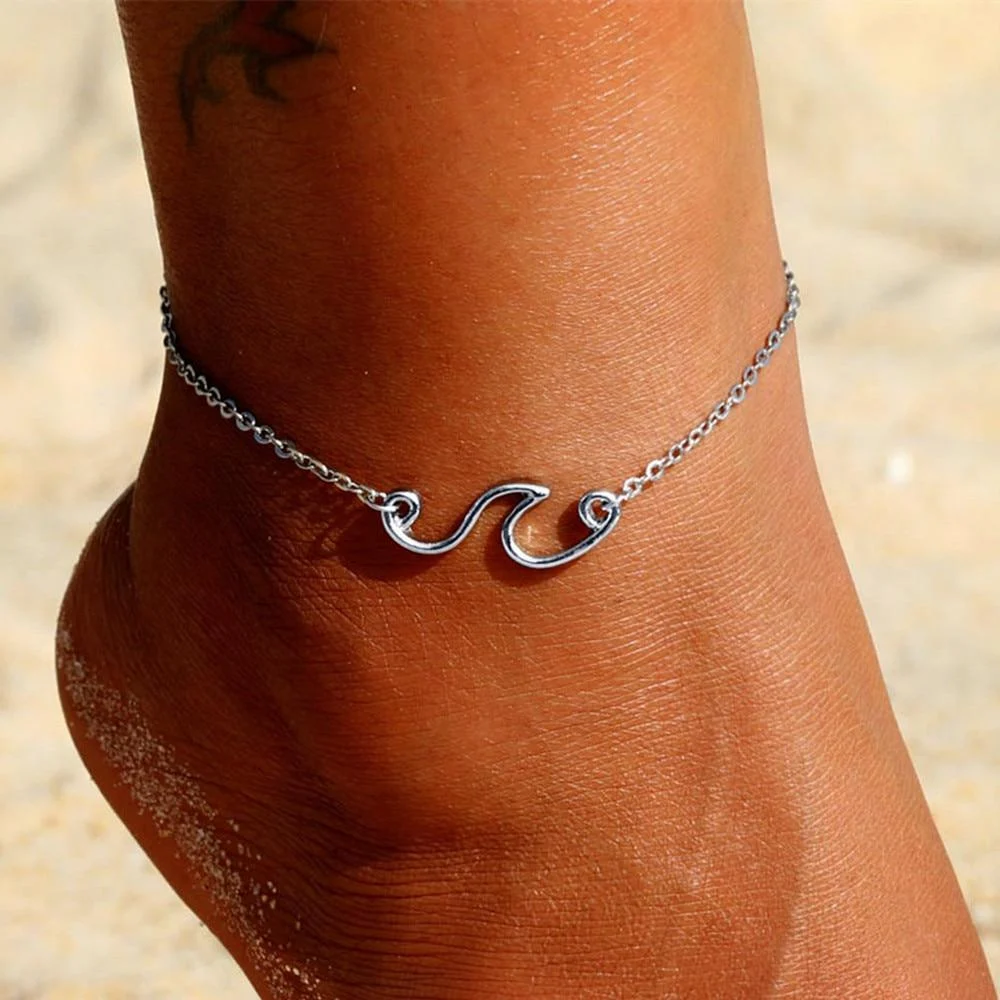 Wave Ankle Bracelet - Glova