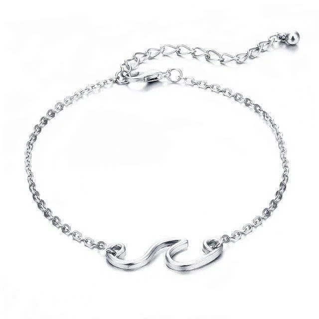 Wave Ankle Bracelet - Glova