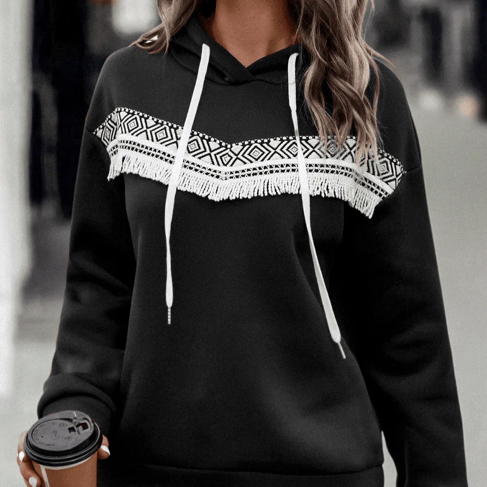 Waverly Boho Patchwork Hoodie - Glova