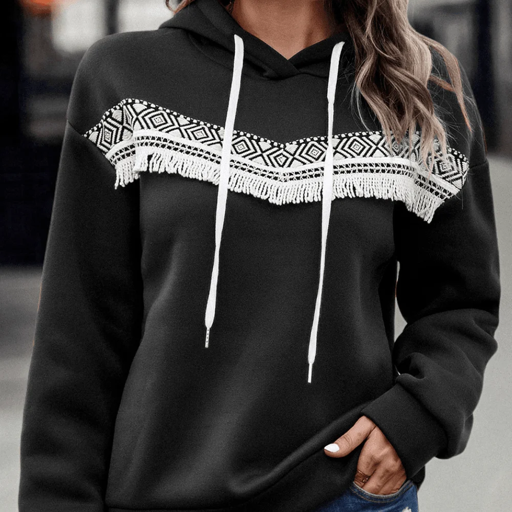 Waverly Boho Patchwork Hoodie - Glova