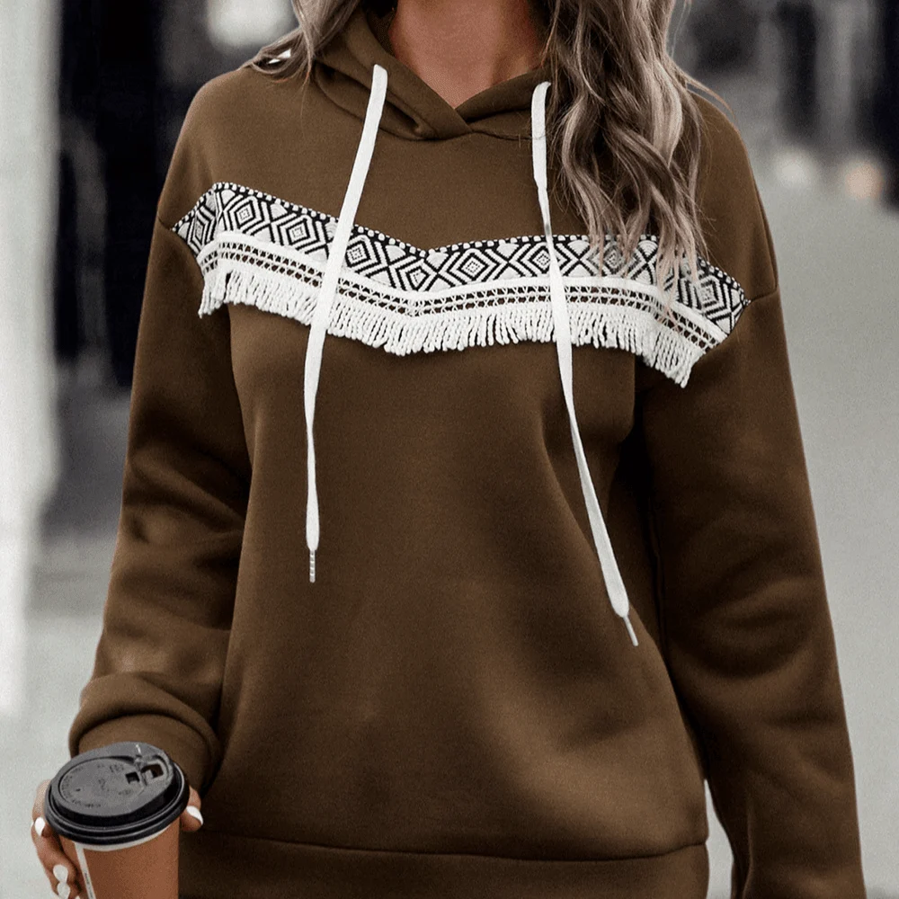 Waverly Boho Patchwork Hoodie - Glova