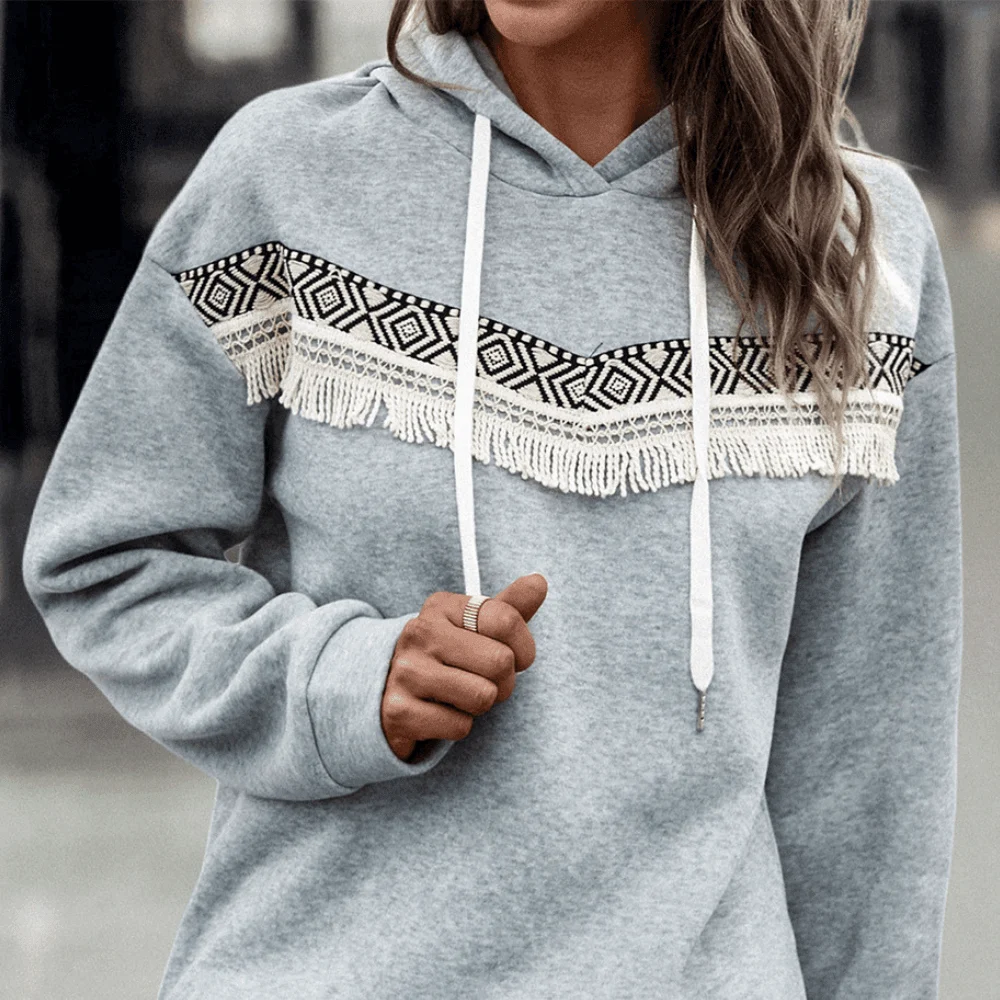 Waverly Boho Patchwork Hoodie - Glova