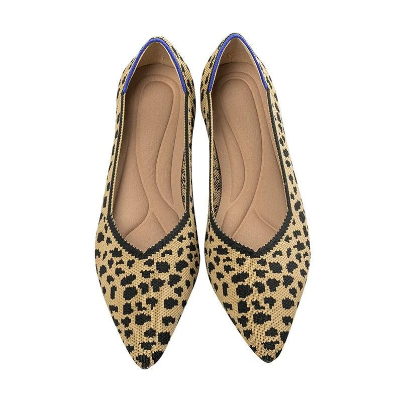 Wendy Pattern Print Basic Flats - 12 Patterns - Glova