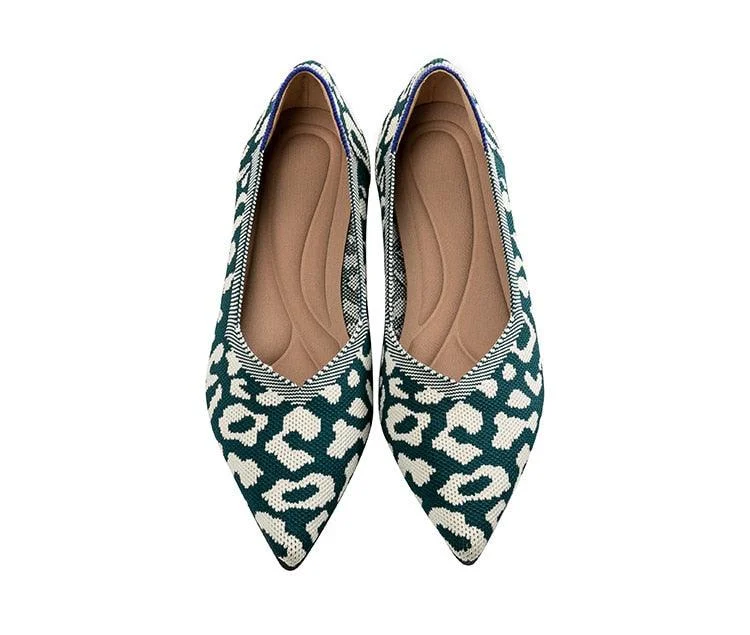 Wendy Pattern Print Basic Flats - 12 Patterns - Glova