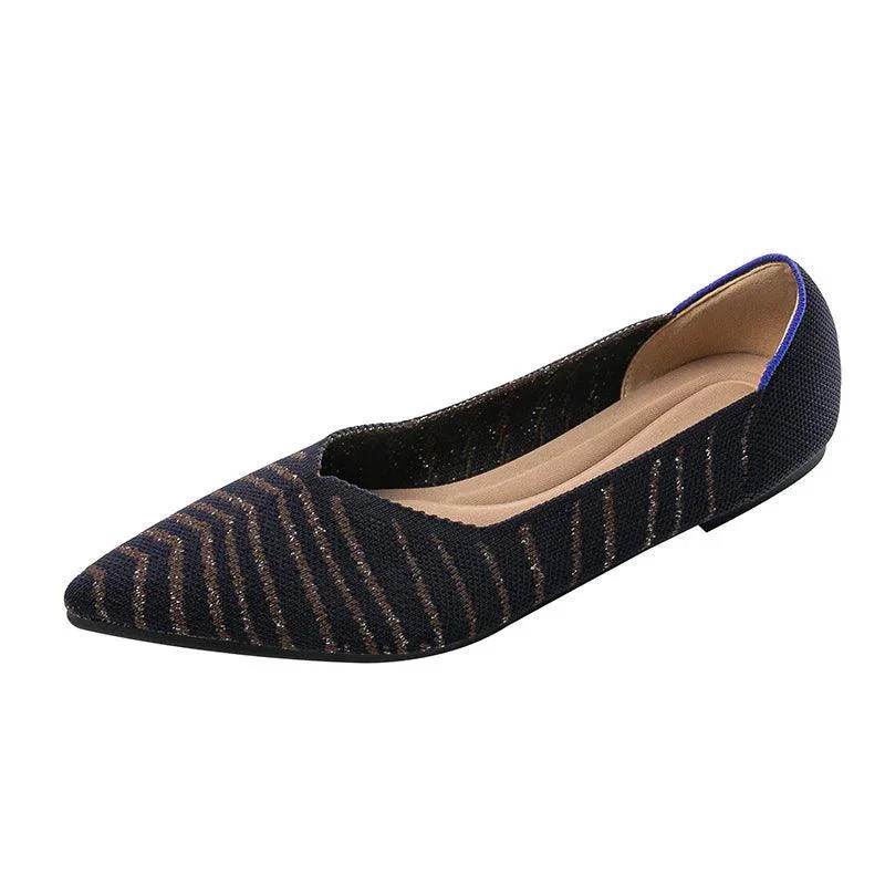 Wendy Pattern Print Basic Flats - 12 Patterns - Glova