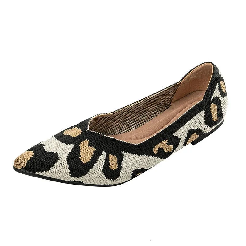 Wendy Pattern Print Basic Flats - 12 Patterns - Glova