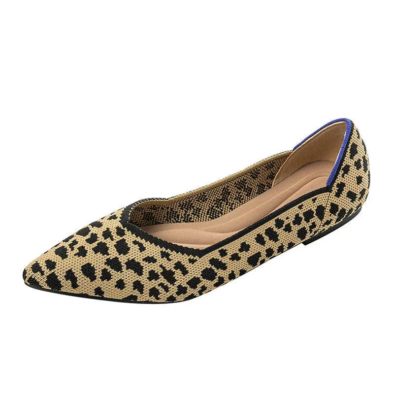 Wendy Pattern Print Basic Flats - 12 Patterns - Glova