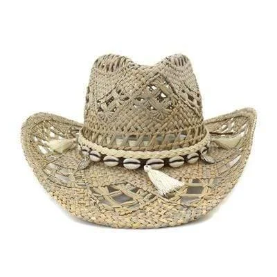 Western Cowgirl Shell Jazz Hat - Glova