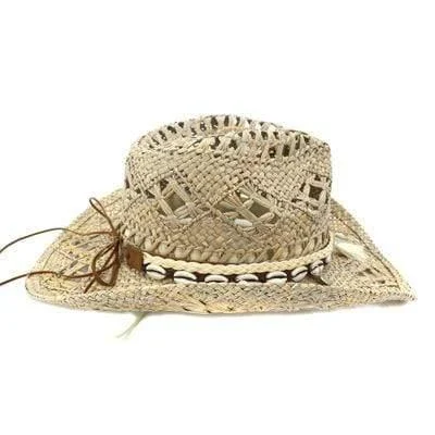 Western Cowgirl Shell Jazz Hat - Glova