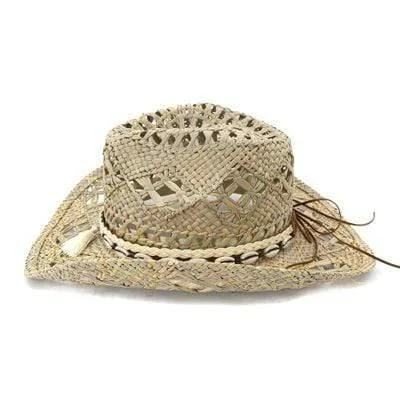 Western Cowgirl Shell Jazz Hat - Glova