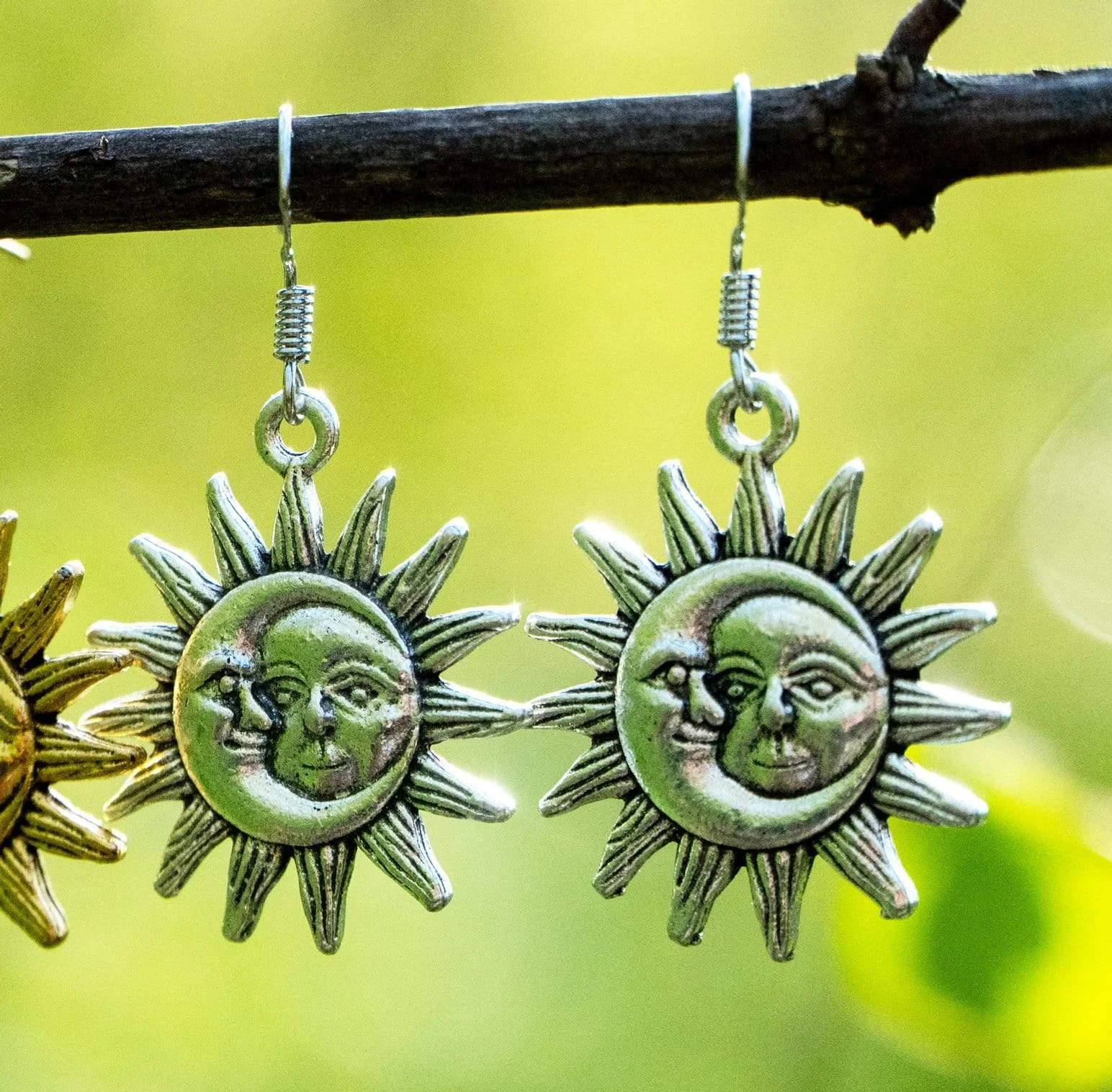 Sun and Moon Earrings - Glova