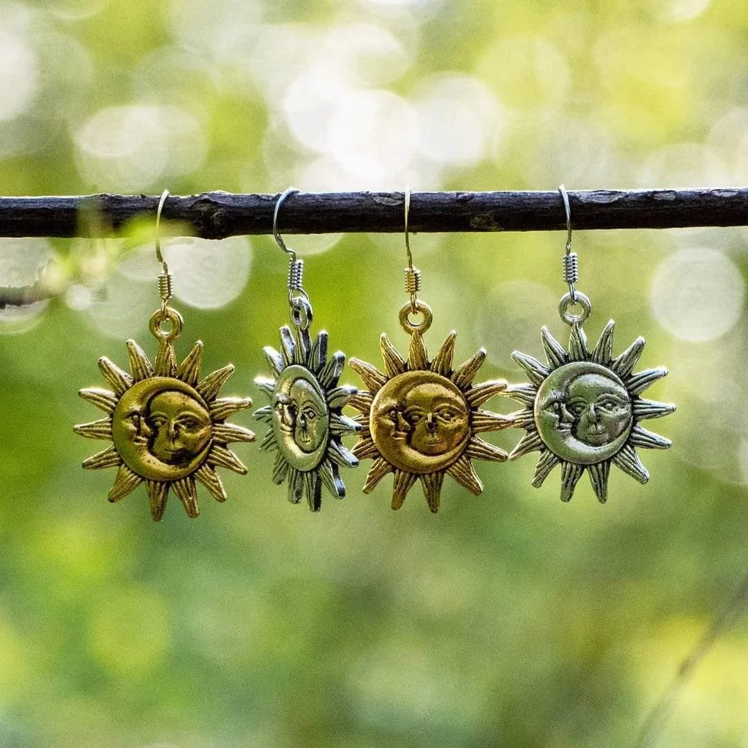 Sun and Moon Earrings - Glova