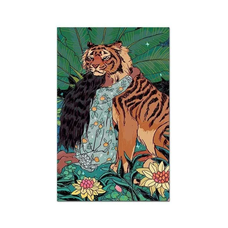 Wild Animals Wall Posters - Glova