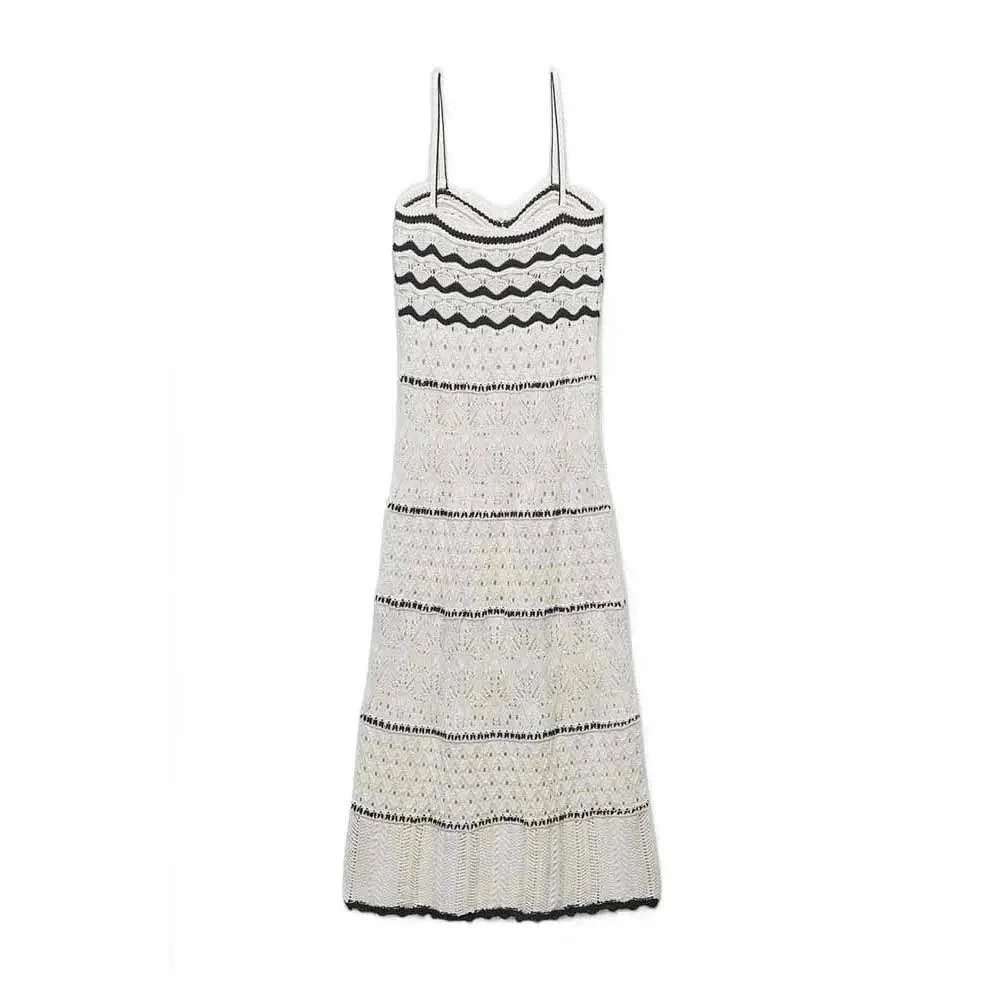 Willow Crochet Knit Mermaid Dress - Glova