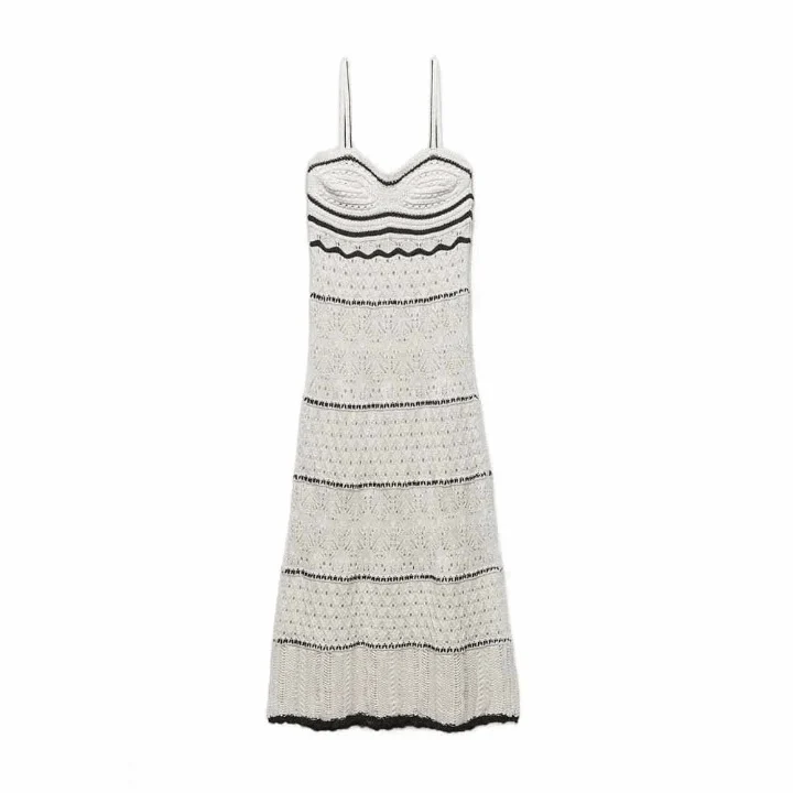 Willow Crochet Knit Mermaid Dress - Glova