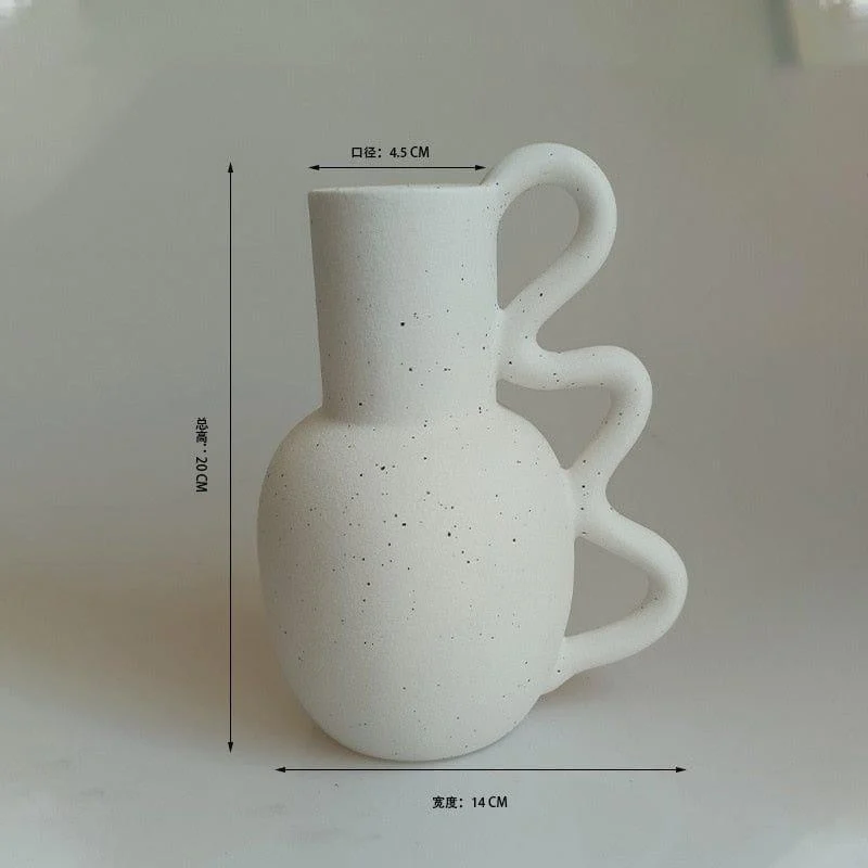 Wind Wave Ceramic Vase - Glova