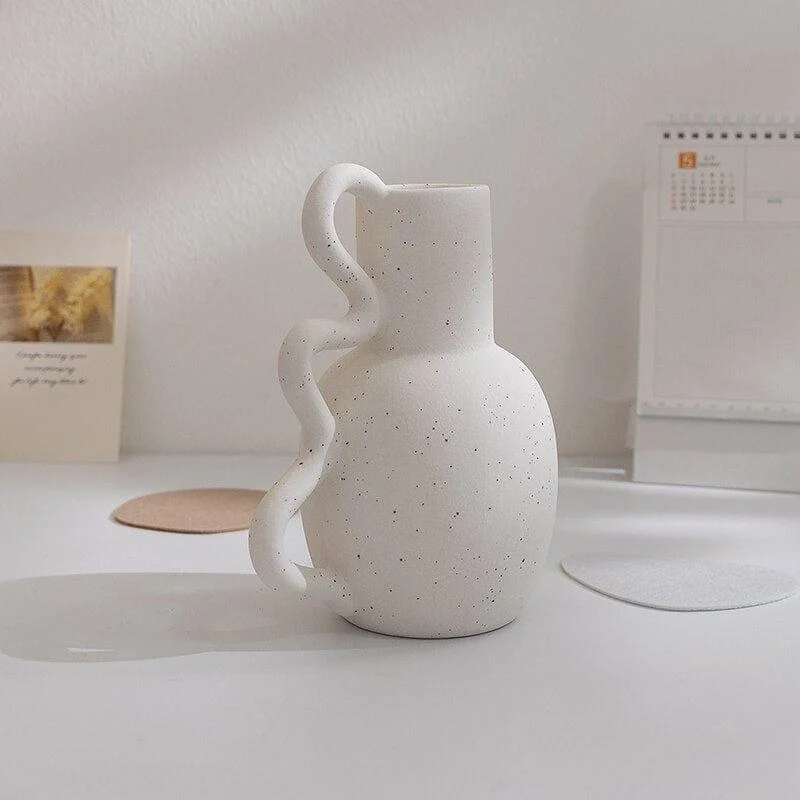 Wind Wave Ceramic Vase - Glova