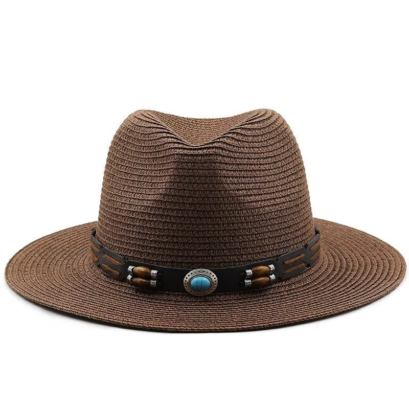 Winifred Panama Fedora Straw Hat - Glova