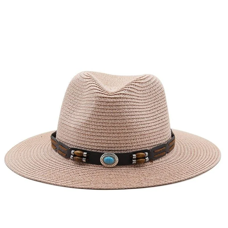 Winifred Panama Fedora Straw Hat - Glova