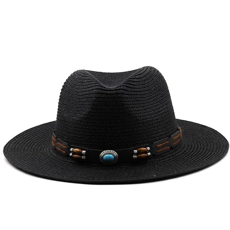 Winifred Panama Fedora Straw Hat - Glova