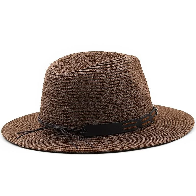 Winifred Panama Fedora Straw Hat - Glova