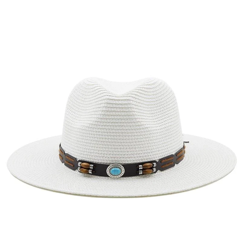 Winifred Panama Fedora Straw Hat - Glova